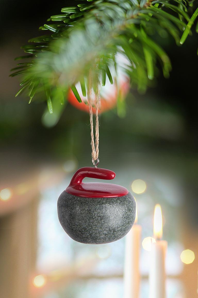 Ornament - Bonspiel Curling Rock