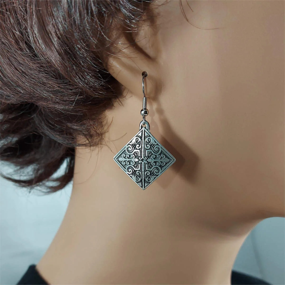 Atlantic Pewter - Small Earrings