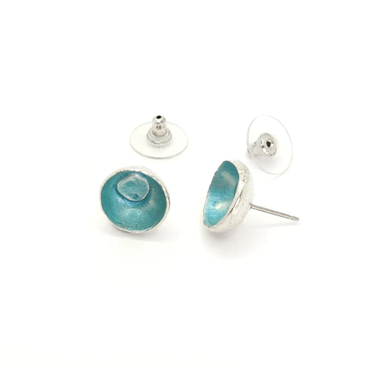 Atlantic Pewter - Large Earrings
