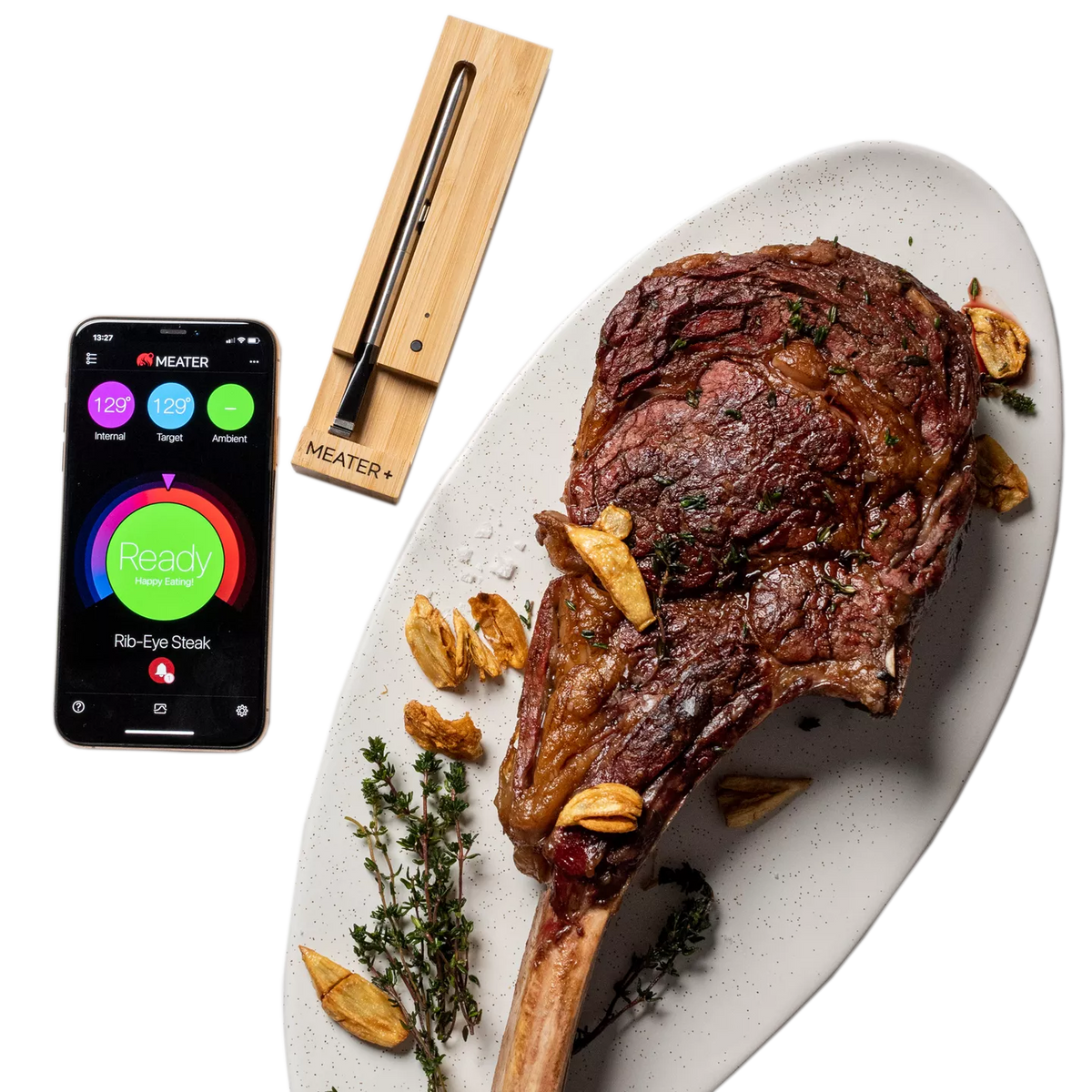 TRAEGER - MEATER® Plus Wireless Meat Thermometer