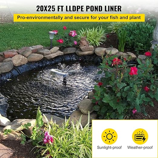 Pond Liner - $2.75/sq ft