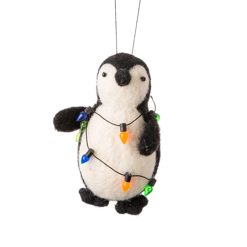 Ornament - Penguin with Lights