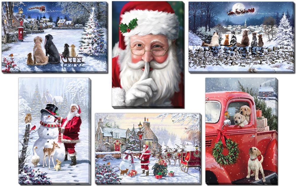 Christmas - Various Paintings