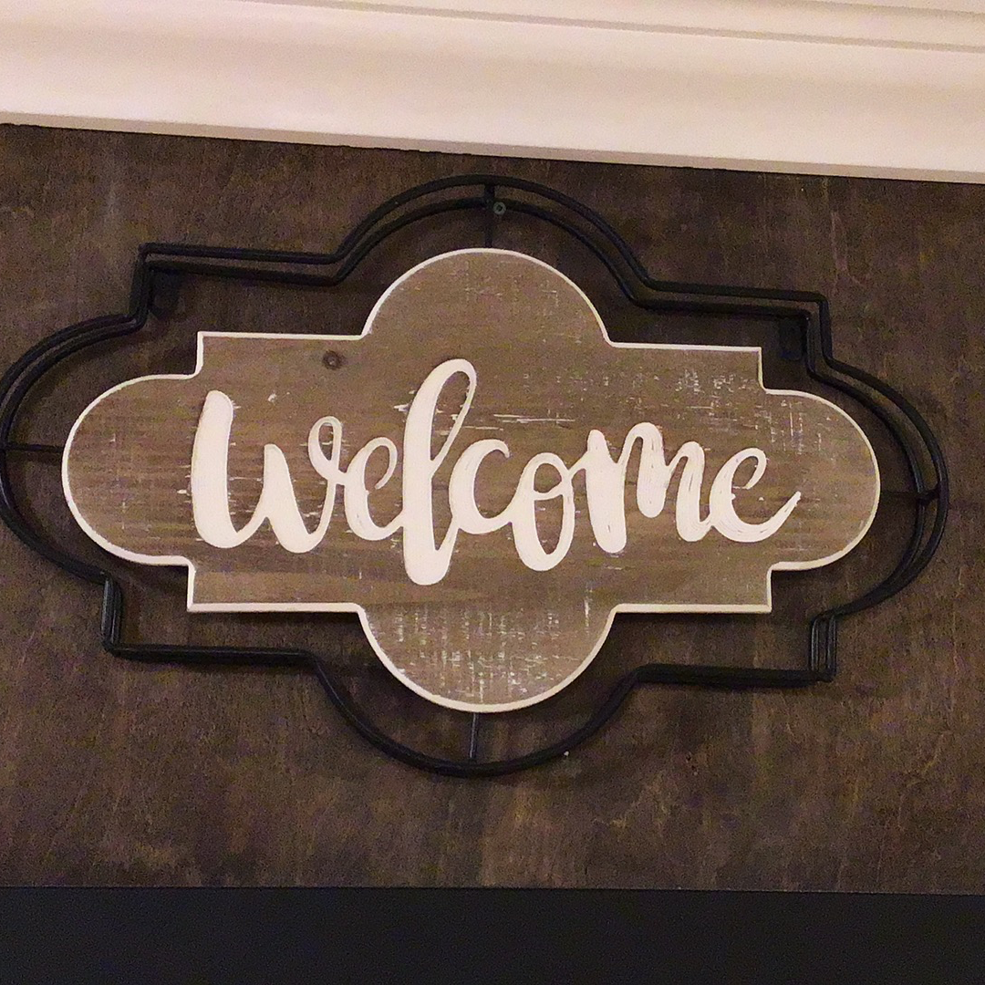 Decor - 'Welcome'