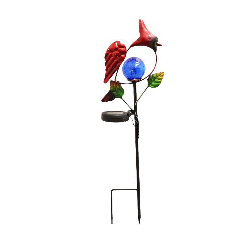 LED Solar Cardinal Stake