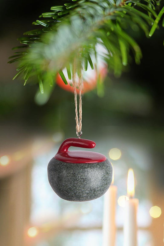 Ornament - Bonspiel Curling Rock