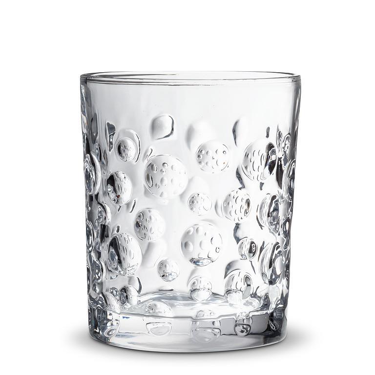 Wide Tumbler with Bubbles
