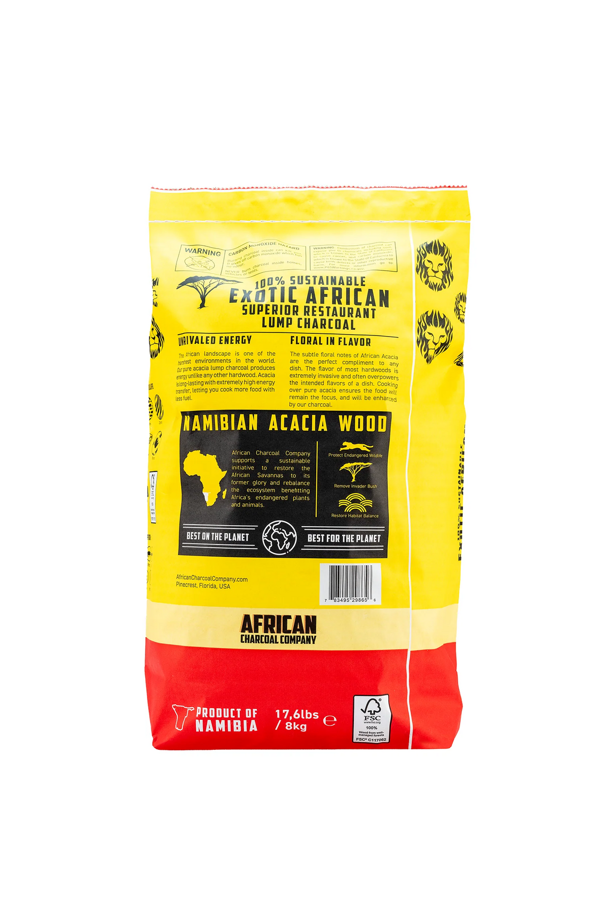 Charcoal African Lump - All Natural 17.6lb