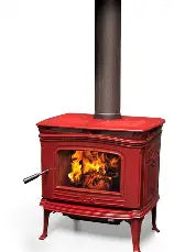 Pacific Energy  Alderlea T4 - Porcelain Enamel - Red