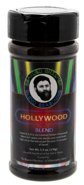Bearded Butcher Blend Seasoning Hollywood Blend Large Shaker 10 oz