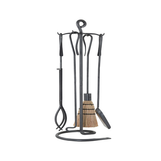 Tool Set - Shepards Hook Fireplace Tool Set WR-09