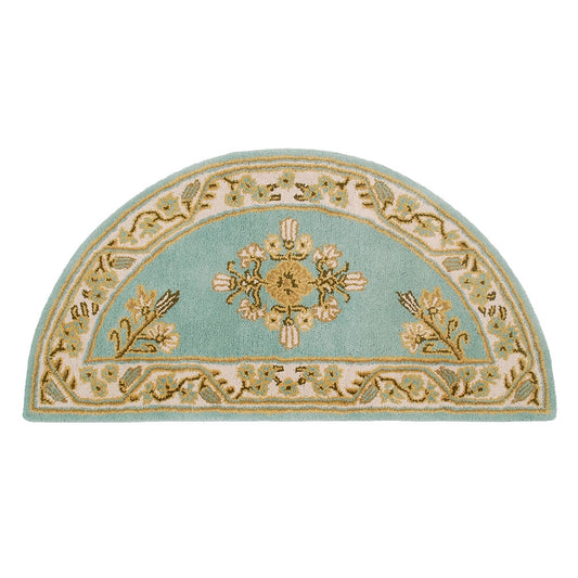 Hearth Rug - Jardin Half Round - Wintergreen