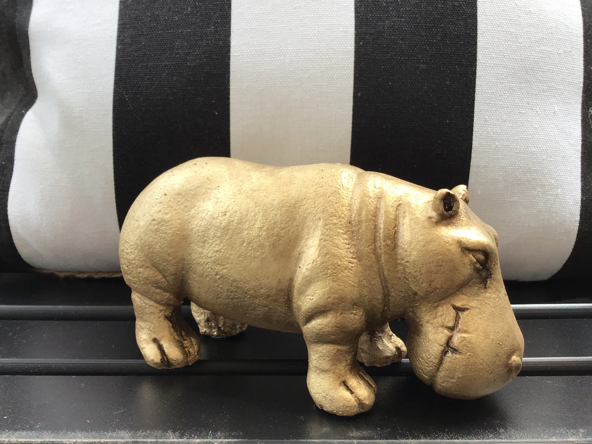 Décor - Bronze Hippo