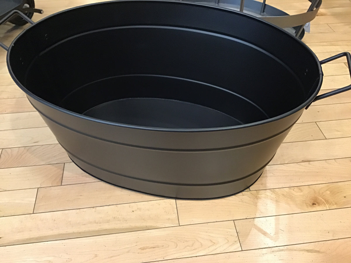 Log Holder - Black Tub - Country Stoves and Sunrooms Ltd